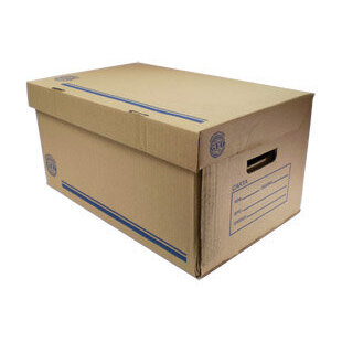 Caja Geo Archivo Carton Carta 50X31X25 Cm C/20