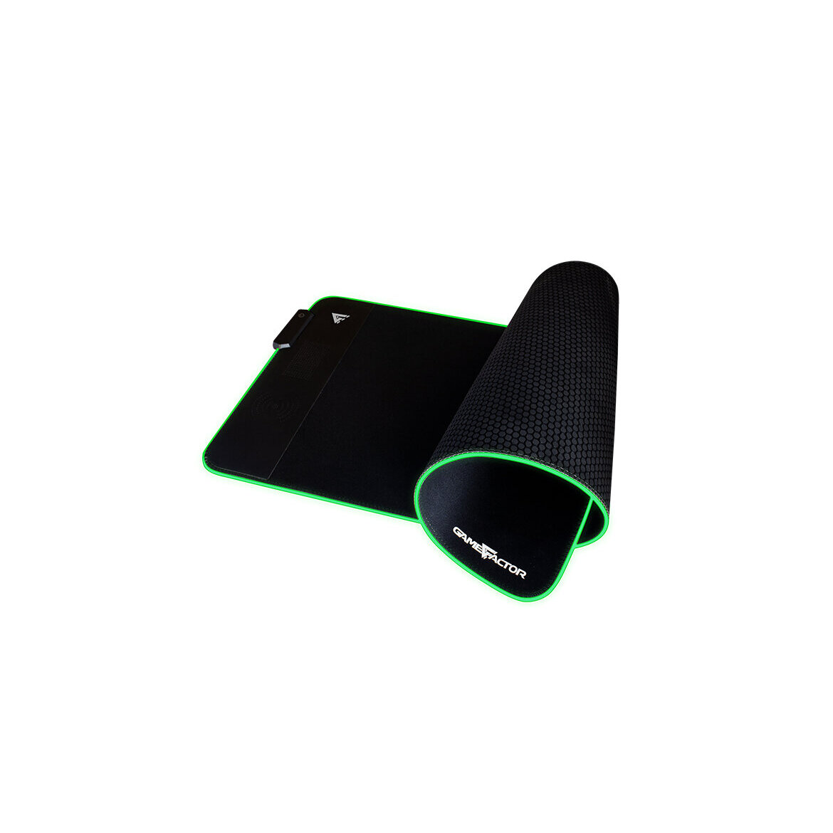 Mousepad Game Factor Mpg600 Rgb Xl, Carga Inalámbrica, Speedcontrol