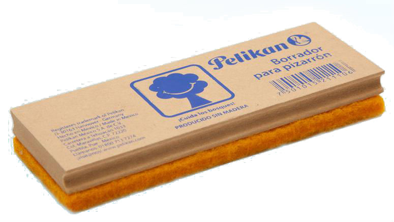 Borrador Pelikan Para Pizarron Madera Articulos Escolar Y Oficina