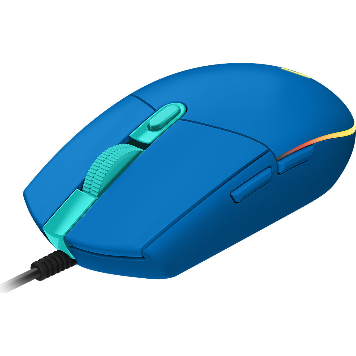 Mouse Gamer Logitech G203 Lightsync Rgb 8 000Dpi Usb Azul 910-005795