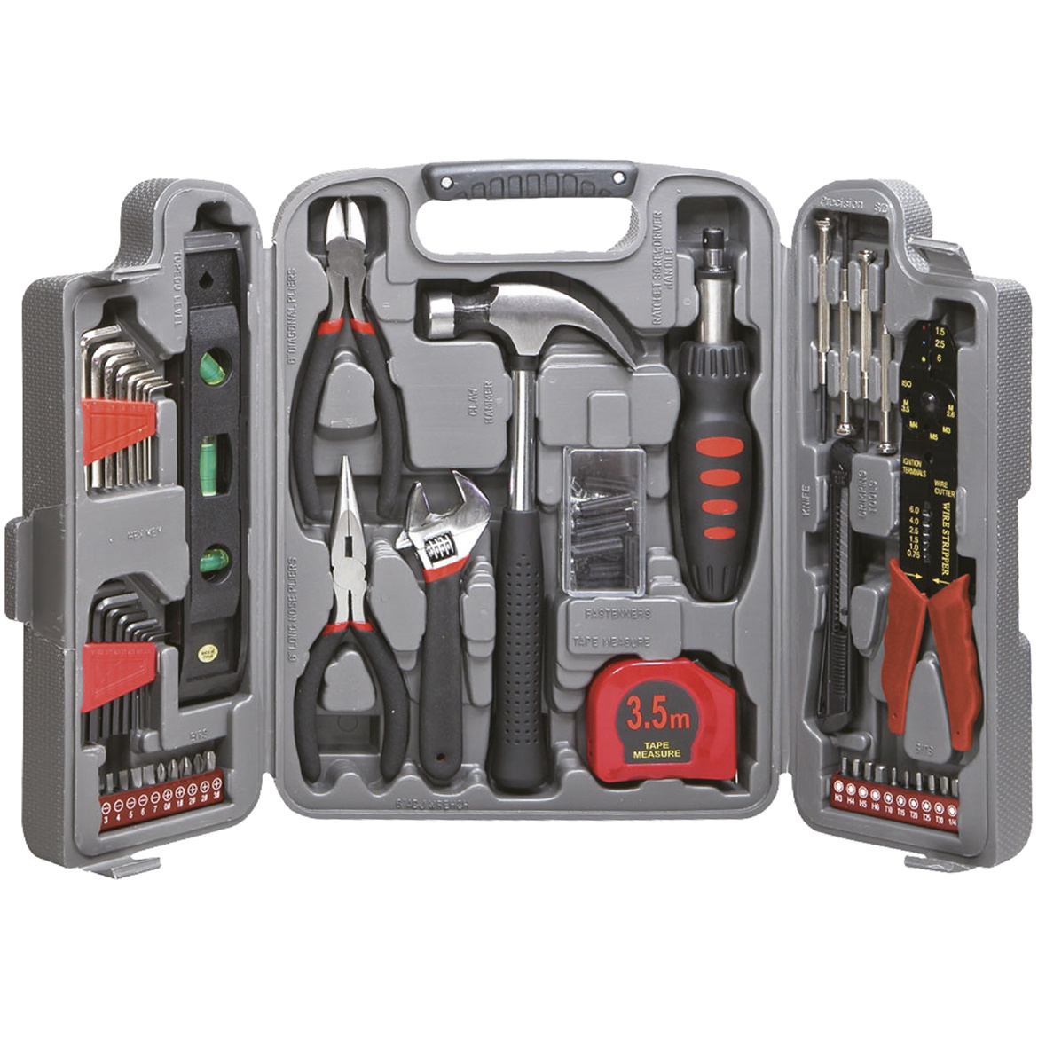 Kit De Herramientas Brobotix 651954 Caja Para Transportar 129 Piezas