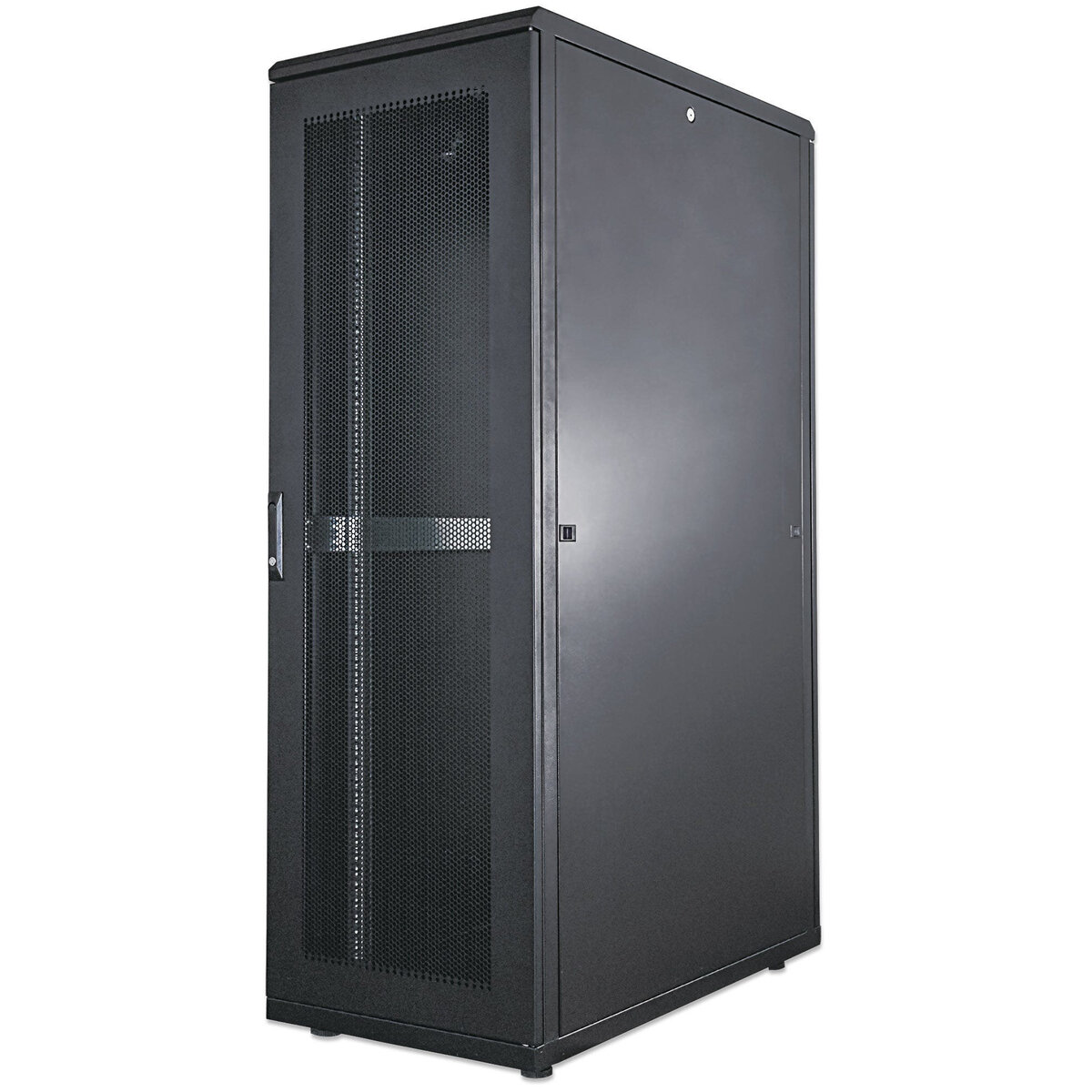Gabinete De 19" 42 U 600X1000 Ip20 Flatpack Negro Intellinet 713276