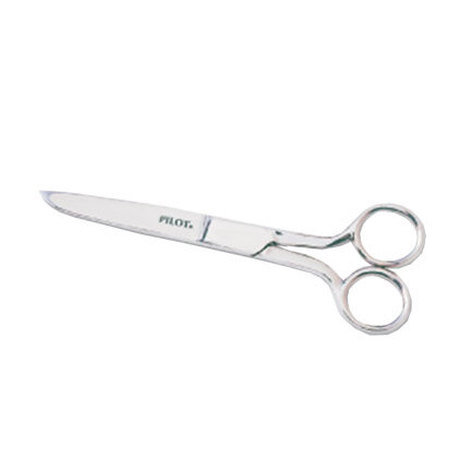 Tijera Pilot Escolar Costura Forjada 7" Articulos Escolar Y Oficina