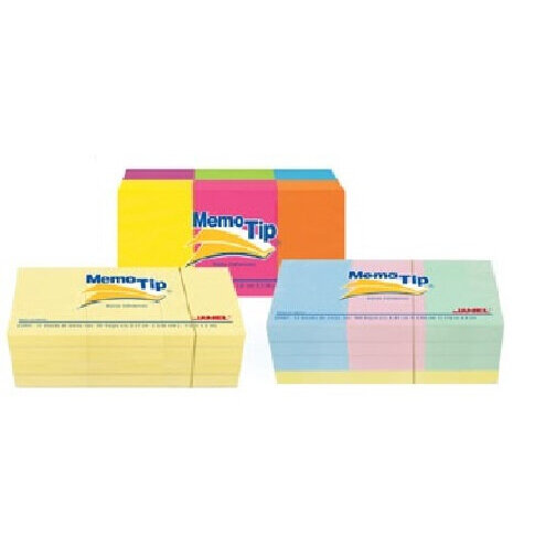 Notas Adhesivas Janel Memo Tip 1.5X2 Amarilla 100H Paq C/12