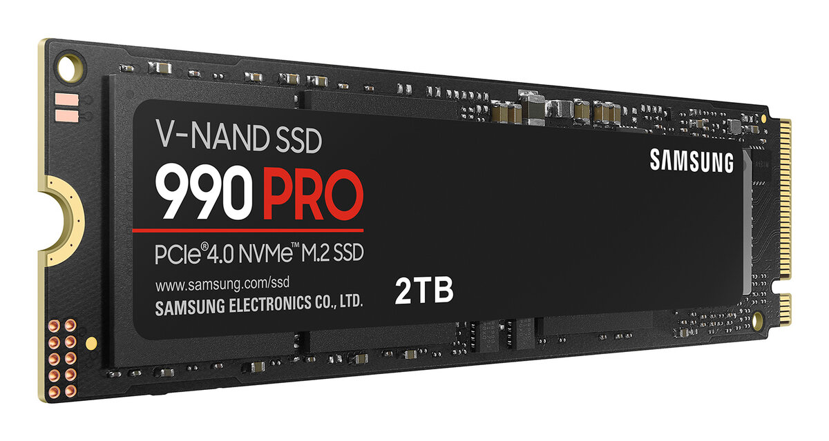 Ssd Interno Samsung 990 Pro 2Tb M.2 Nvme Pci Express 4.0 Mz-V9P2T0B/Am