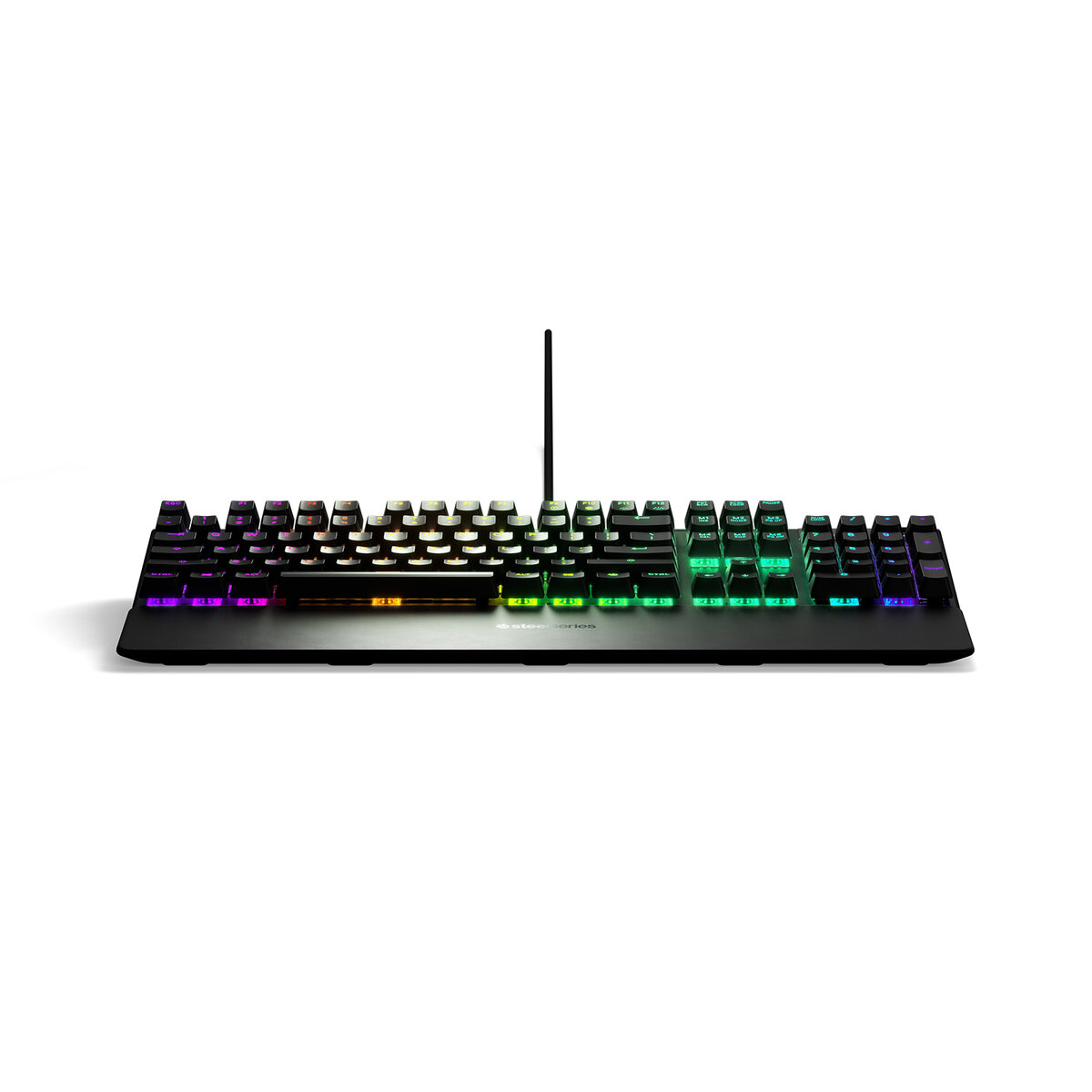Teclado Mecánico Steelseries Apex 5 Rgb Alámbrico Usb Inglés Negro 64532