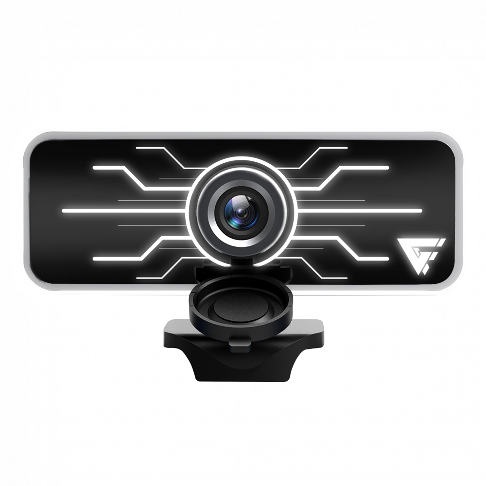 Camara Web Game Factor Wg400 1080P Led Usb Negra
