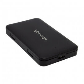 Enclosure Vorago Hdd-302 Negro Tool Free Hdd Ssd 2.5" Sata Usb 3.0