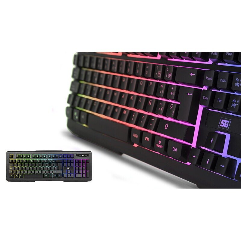 Kit Vorago Start The Game Kmh-501 Teclado Mouse Headset Tapete OPEN BOX A