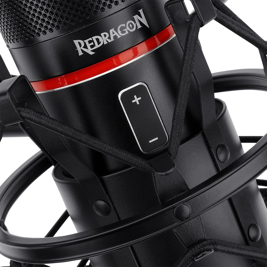 Microfono Gamer Profesional Redragon Gm300 Blazar Usb Negro