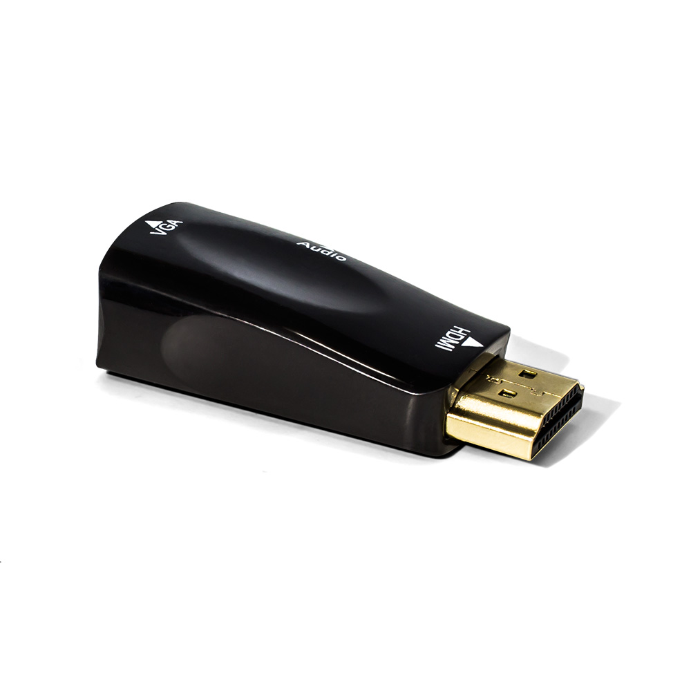 Convertidor Vorago Adp-208 Hdmi A Vga Audio Micro Hdmi/ Mini Hdmi