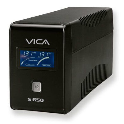 No Break Vica 650Va 300W Negro Hogar Y Oficina Ss650