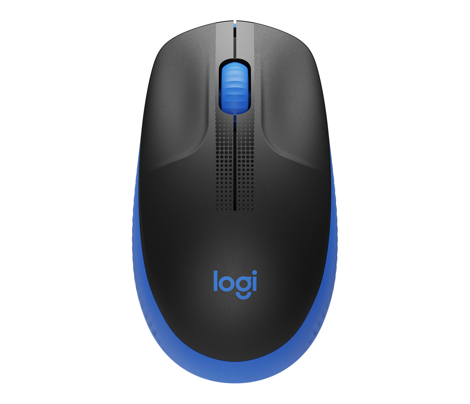 Mouse Logitech Inalambrico M190 Azul Ambidiestro 910-005903