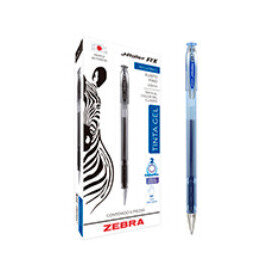 Boligrafo Zebra Gel J-Roller Rx Fino5Mm Azul Paq C/12