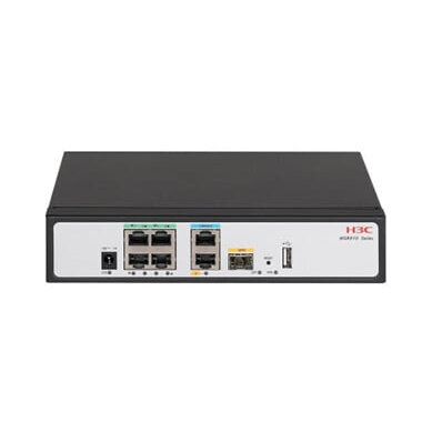 Router H3C Msr610 Enrutador Empresarial Gigabit Ethernet 6X Puertos Negro 9801A426