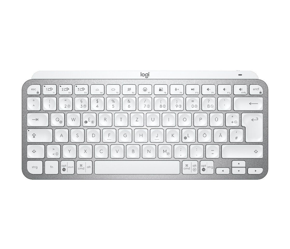 Teclado Inalambrico Logitech Mx Keys Bluetooth Blanco Esp 920-010477