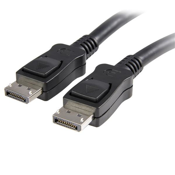 Cable 1.8M Displayport 1.2 4K C/Cierre Seguridad Startech Displport6L