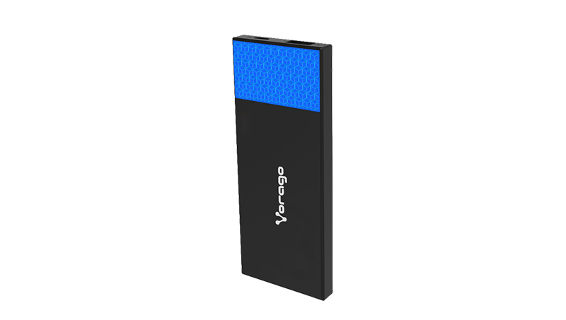 Power Bank Vorago Pb-200 3800 Mah 1 Usb Azul