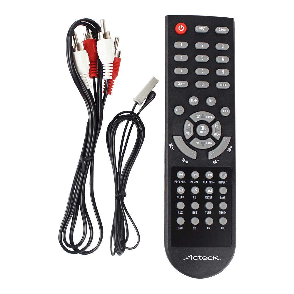 Bocina Acteck 5.1 Usb Control De Volumen Y Diceño Compacto Ac-922074