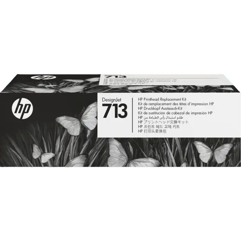 Kit De Repuesto Cabezal De Impresion Hp 713 Designjet Negro Y Tricolor 3ED58A