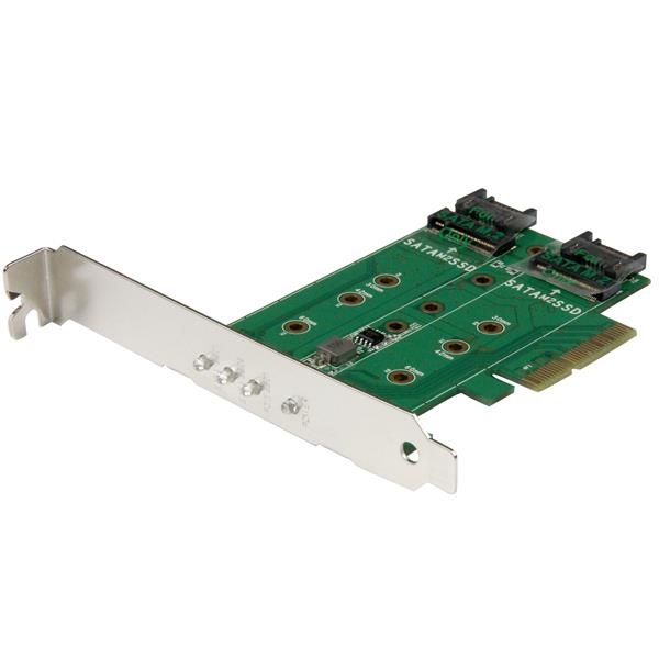 Tarjeta Adaptadora Para Ssd Startech Pci-Express Pexm2Sat32N1