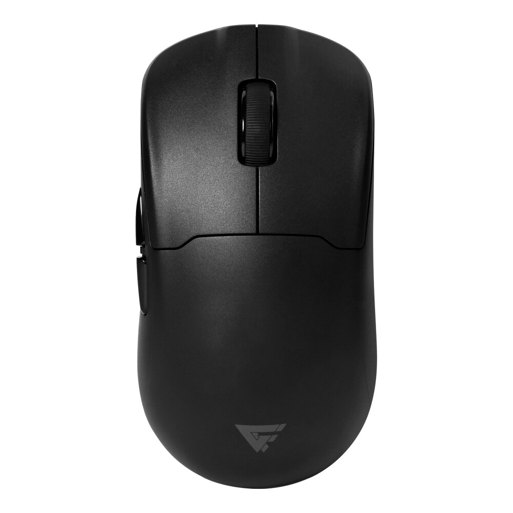 Mouse Gamer Game Factor Mow800-Bk Rgb Óptico Pixart 3395 26000Dpi Base Magnetica Inalambrico Negro
