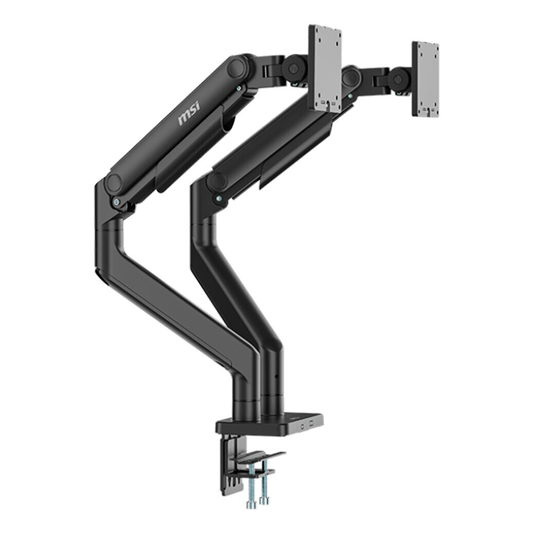 Soporte Doble Para Monitor Msi Mag Mt201D De 17"A 45" Negro Mate