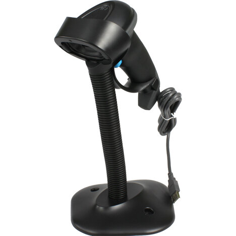 Lector De Código De Barras Ec Line Ec-2D-8380 Láser 1D 2D Con Base