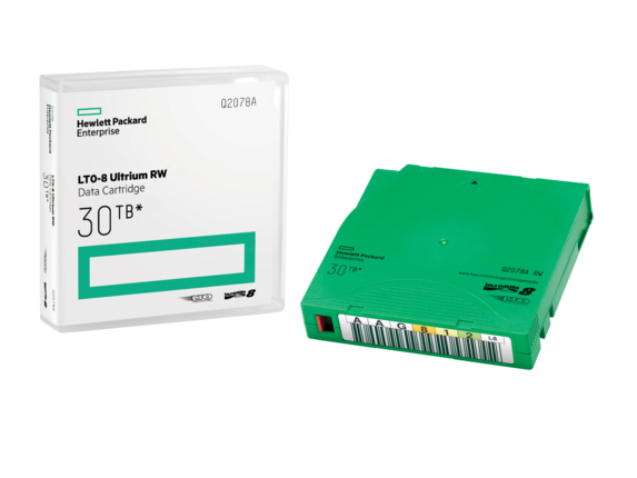 Cartucho De Datos Hpe Lto 8 Ultrium 12Tb/30Tb 960 Metros Q2078A