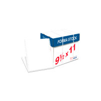 Papel Formastock Blanco 9 1/2X11 A 3 2/3 3Tantos