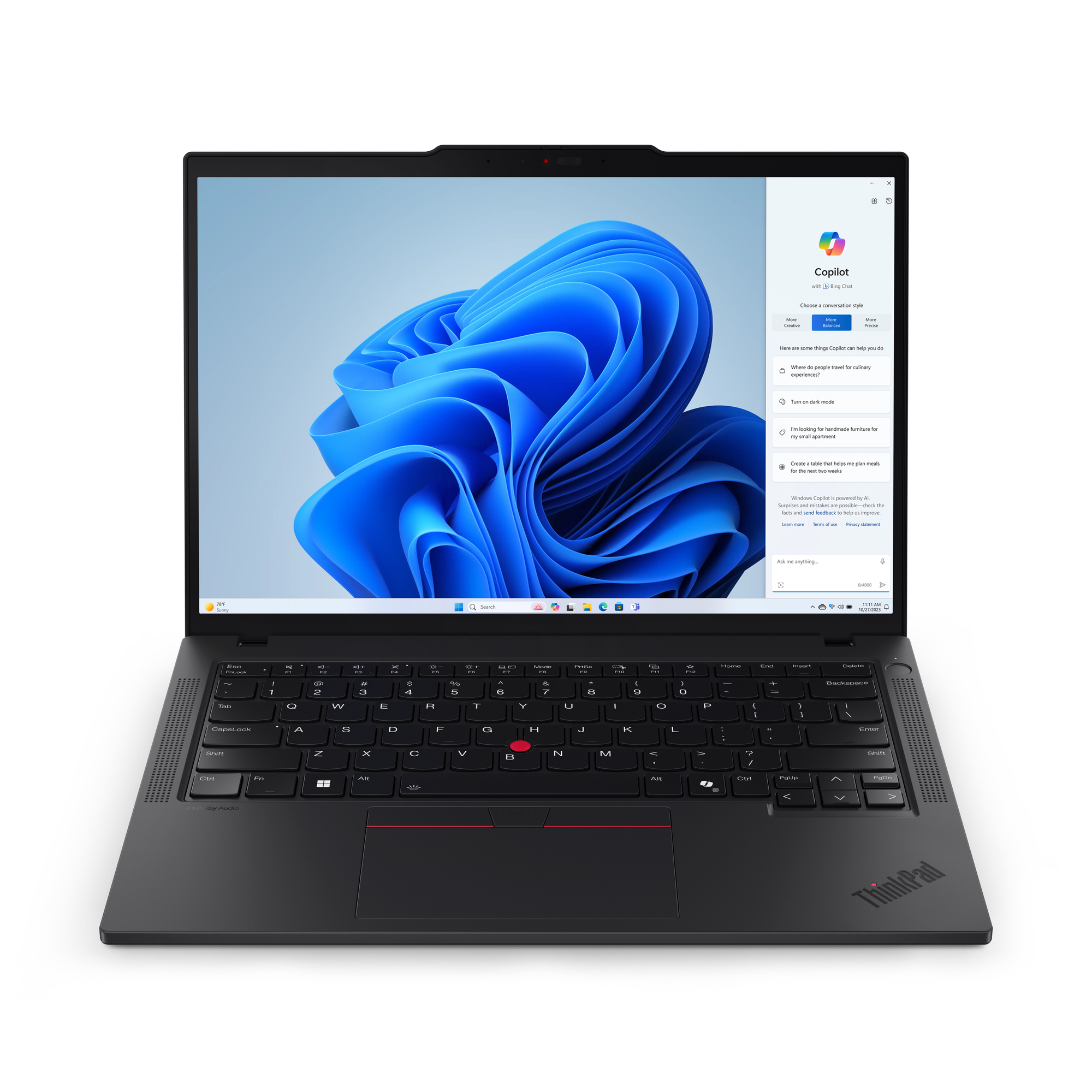 Laptop Lenovo Thinkpad T14 G5 14" Intel Core Ultra 5-125H 16Gb 512 Ssd Windows 11 Pro 21Mm0014Lm
