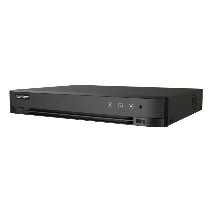 Dvr Hikvision 8 Canales Hasta 10Tb 1 Bahia Para Disco Duro Hdmi Vga Rj-45 Ids-7208Hqhi-M1/Xt