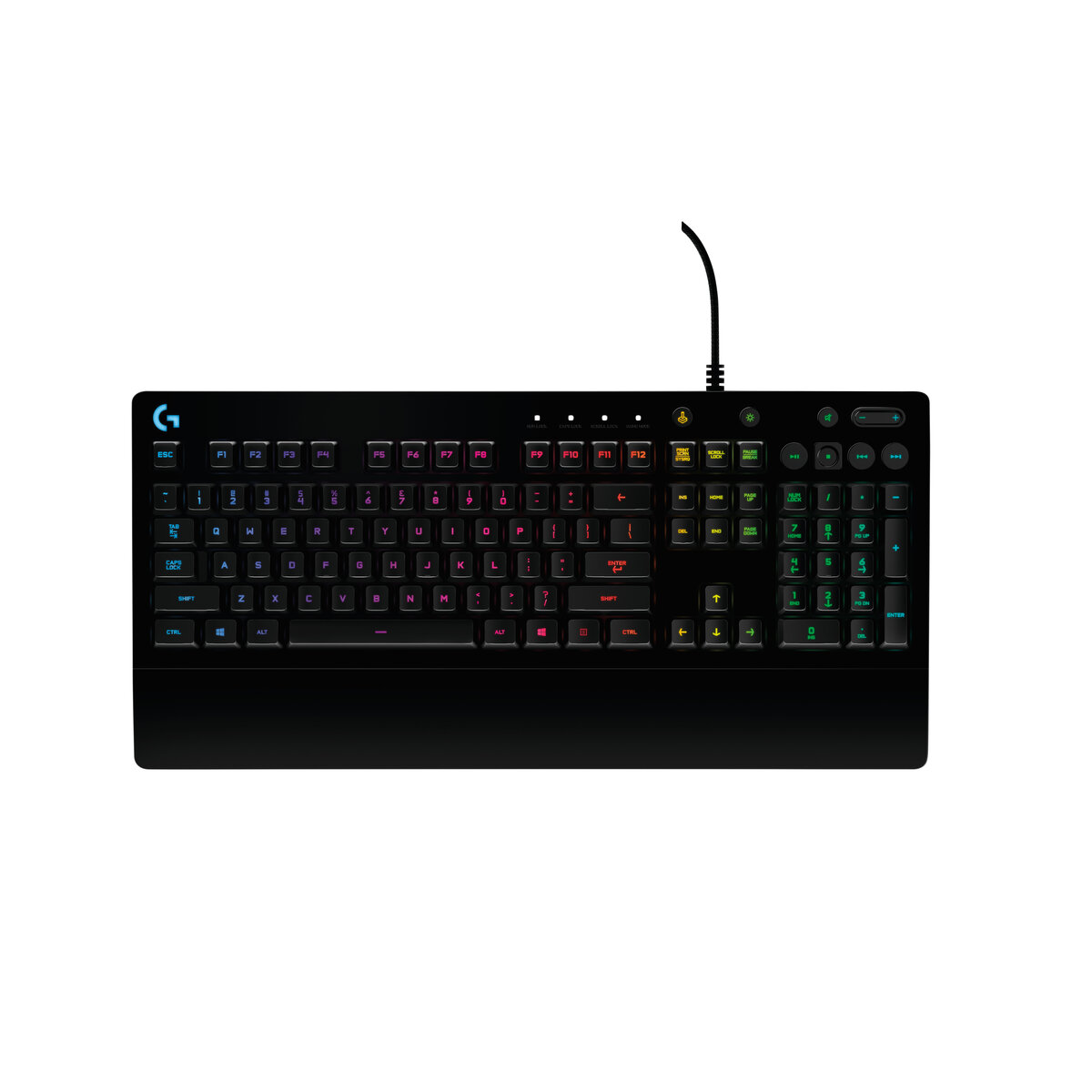 Teclado Logitech Gaming G213 Usb Retroiluminado (920-008084)