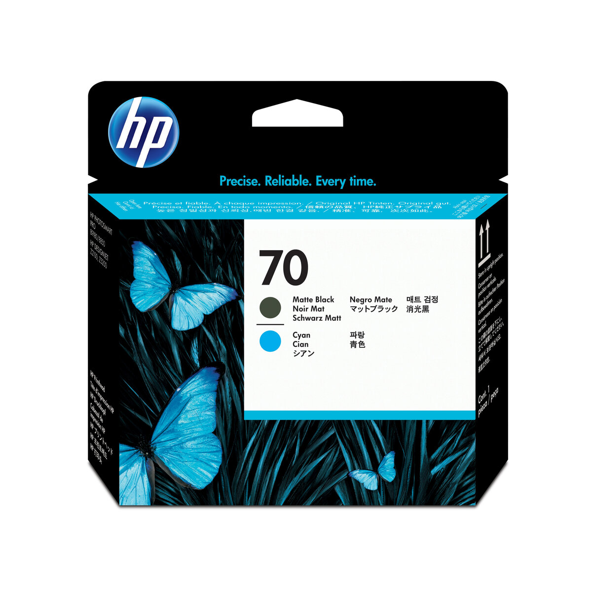 Cabezal Hp 70 Cyan-Negro Mate Desinjet Z2100/Z3200/Z5200 C9404A