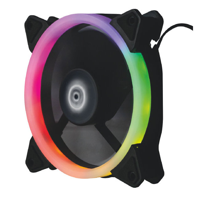 Ventilador Balamrush Rgb 120 Mm Eolox Air Afx10 Negro Br-931342 OPEN BOX A