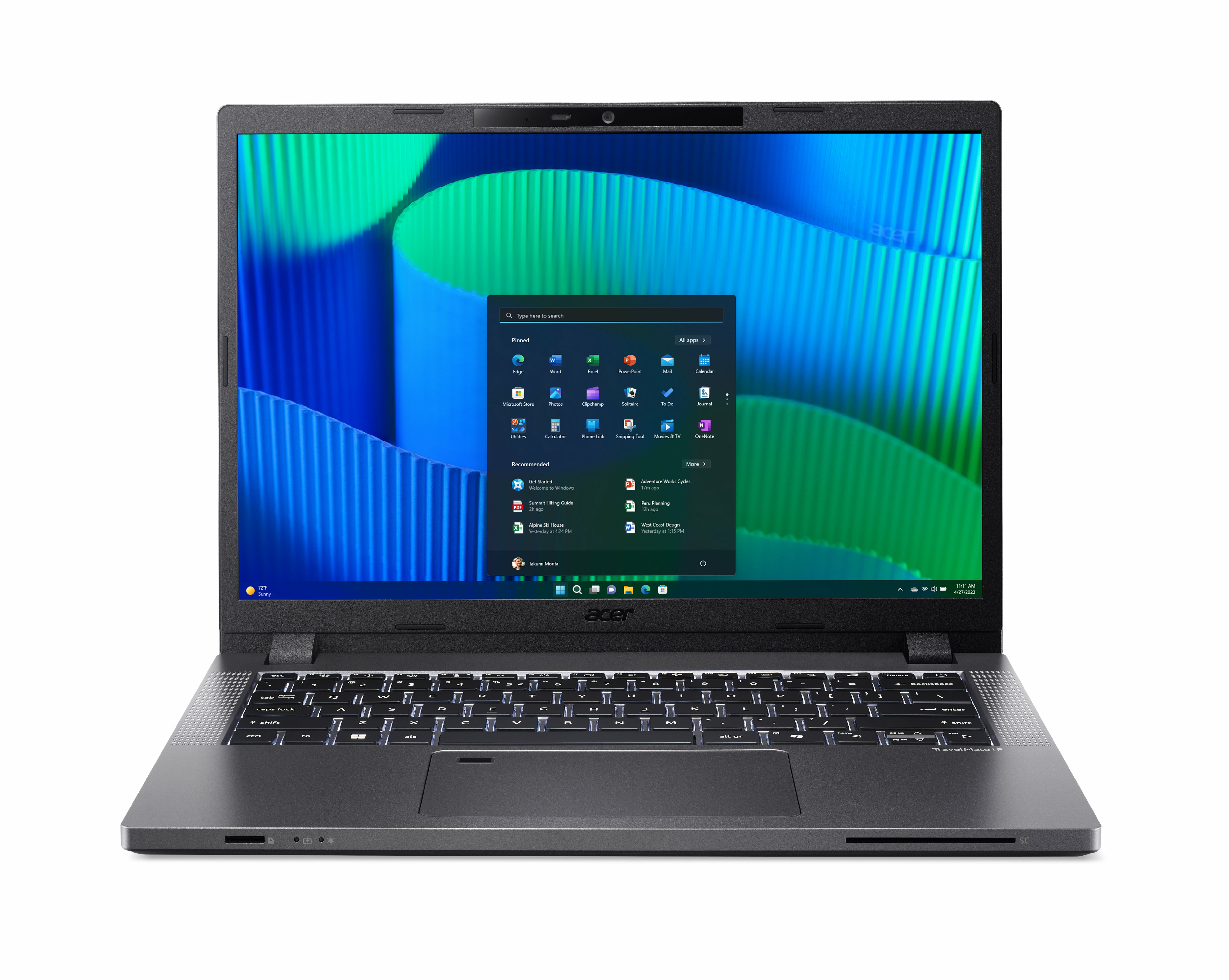 Laptop Acer Travelmate P2 14" Intel Core I5 8Gb 512Gb Ssd Windows 11 Pro Nx.B64Al.005