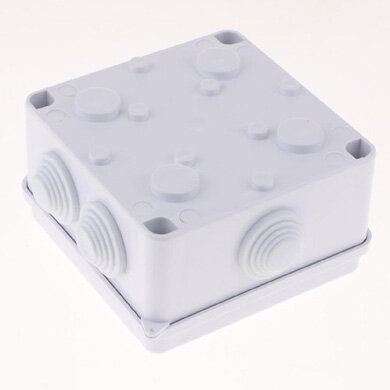 Caja De Conexiones Brobotix Para Cctv Y Eléctrica Exterior E Interior Abs Ip65 10X10X7Cm 6007112