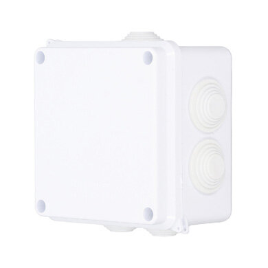 Caja De Conexiones Brobotix Para Cctv Y Eléctrica Exterior E Interior Abs Ip65 10X10X7Cm 6007112