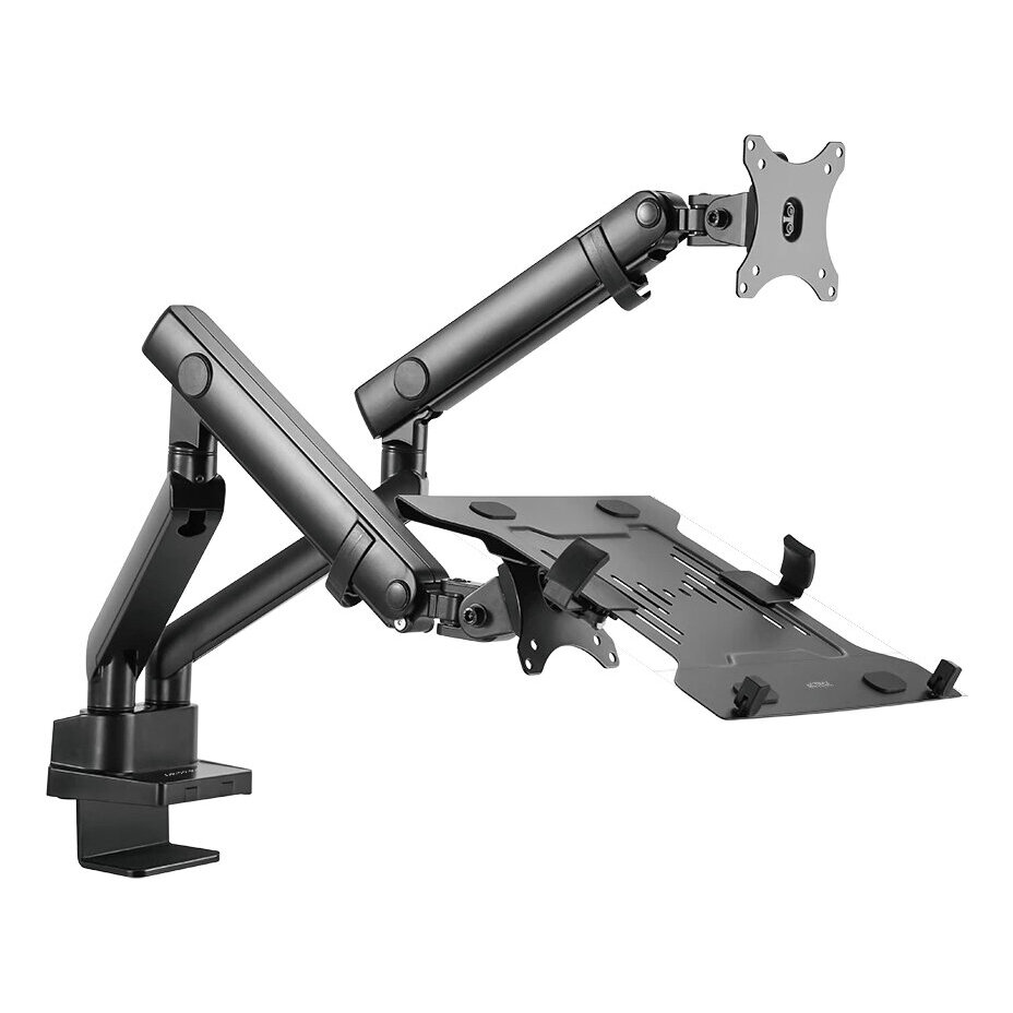 Soporte Articulado Acteck Ac-939645 Para Laptop Y Monitor 17" A 32" Máximo 8Kg