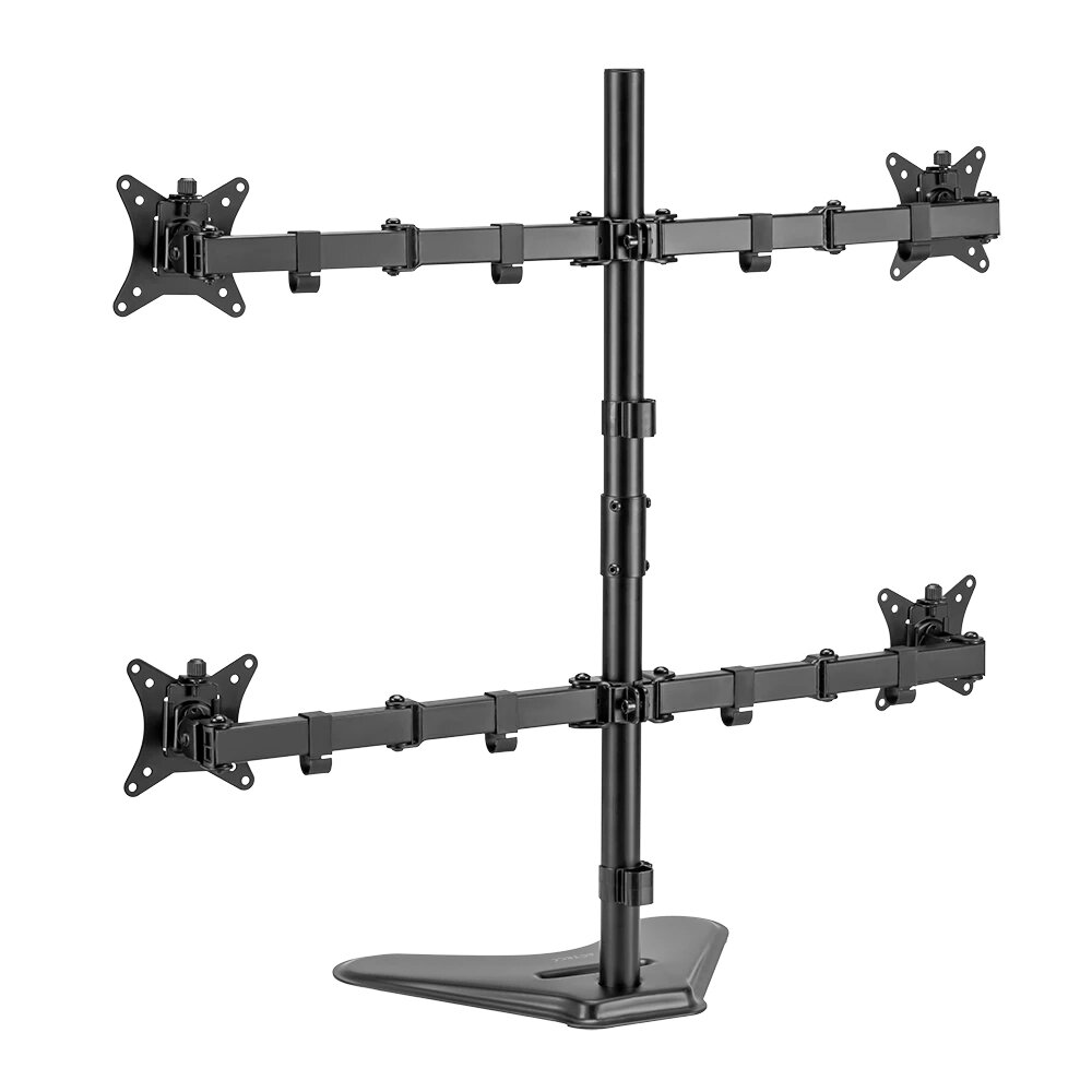 Soporte Articulado Acteck Ac-939669 Para 4 Monitores 17" A 32" Máximo 9Kg Negro