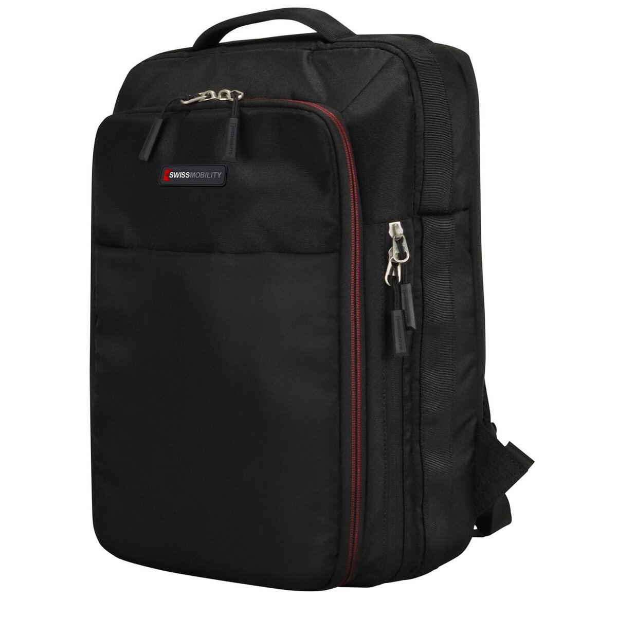 Mochila Swiss Mobility 17" Negro Jack-117Bk