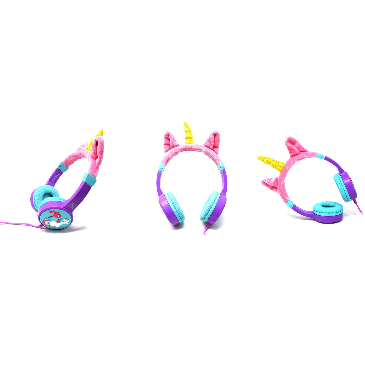 Diadema Inalambrica Necnon Unicornio Bluetooth Morado Nbjk-Unicorn OPEN BOX A