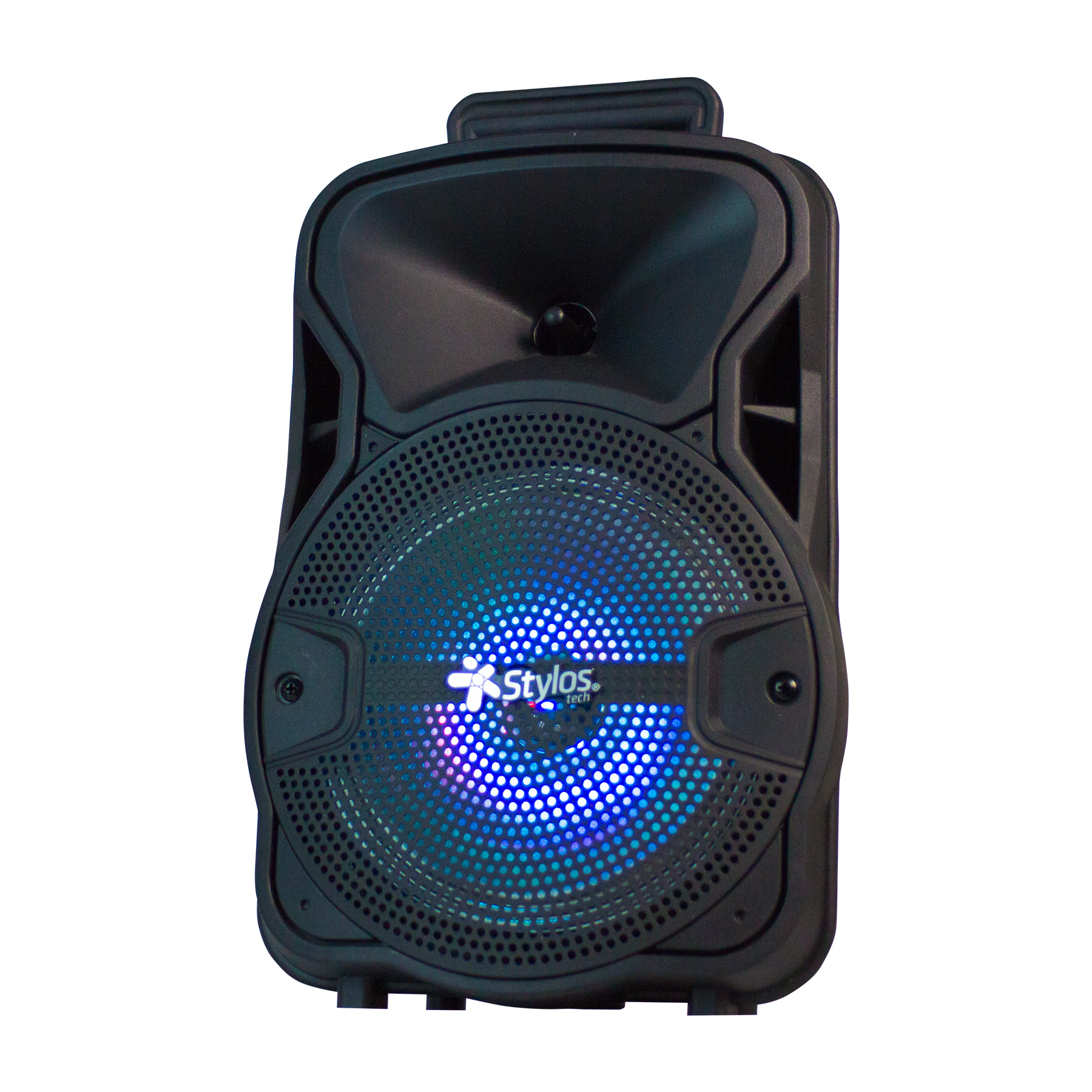 Bocina Karaoke Stylos 8" Recargable Bt/Usb/Aux/Sd Stsbab9B