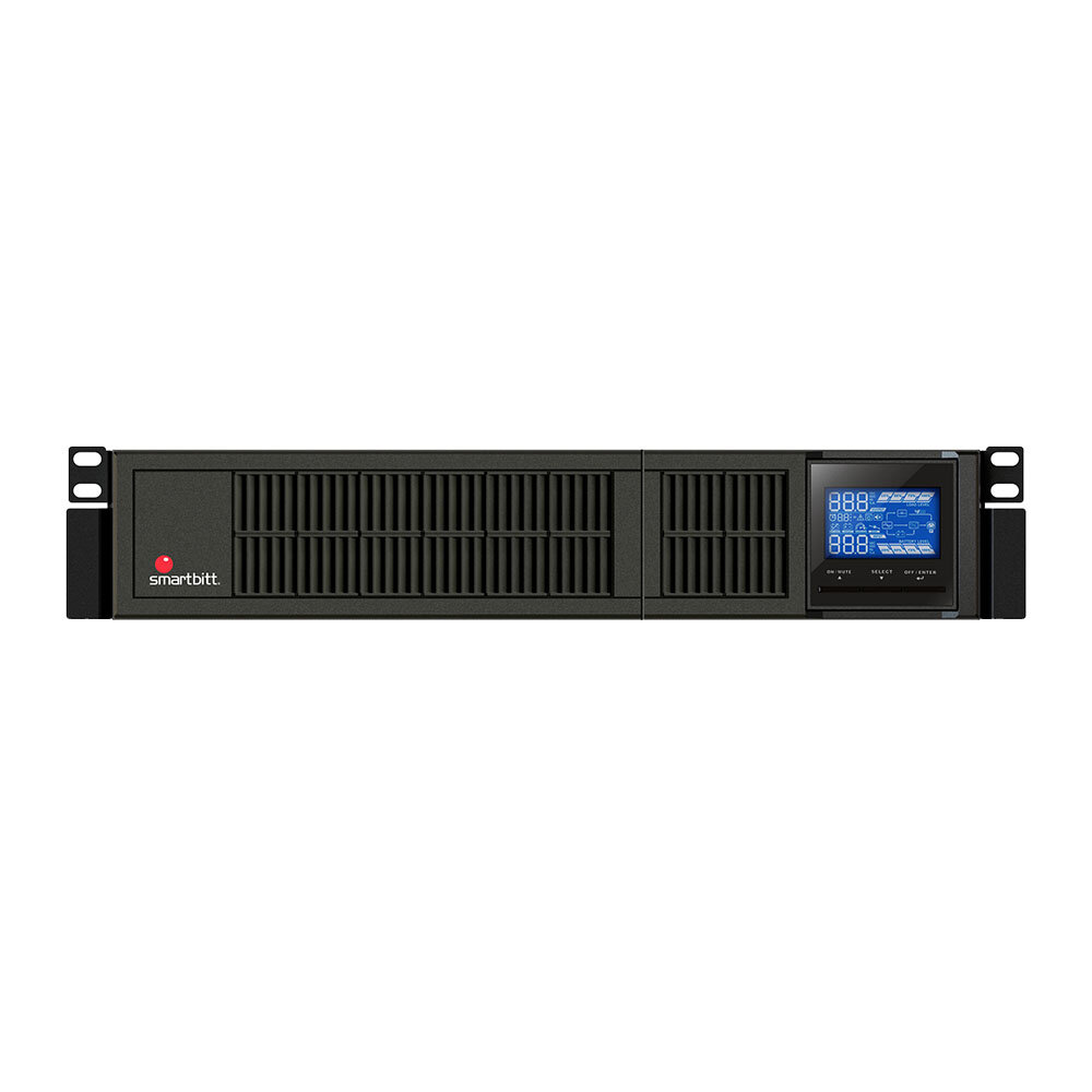 No Break Smartbitt Sbol3Krt-2 Online 3000Va 2400W Entrada 150V 8X Contactos Negro Sbol3Krt-2