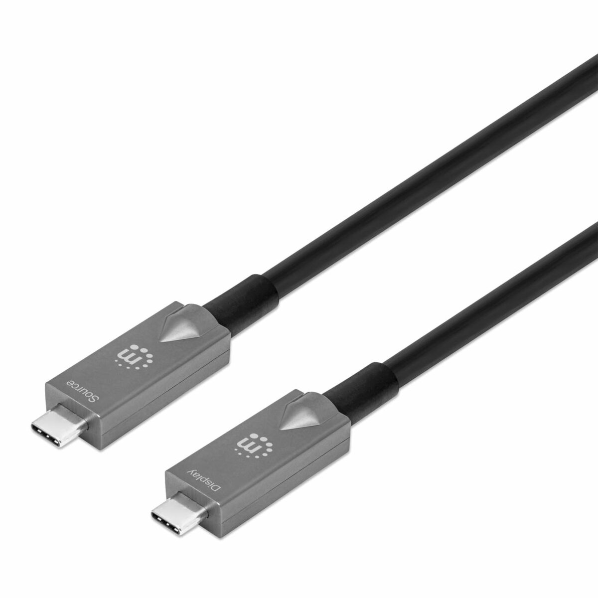 Cable Adaptador Manhattan Usb-C Macho A Usb-C Macho 10 Metros 356428