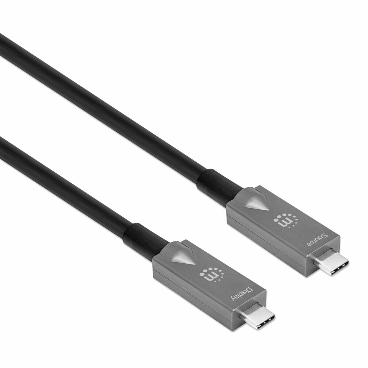 Cable Adaptador Manhattan Usb-C Macho A Usb-C Macho 10 Metros 356428