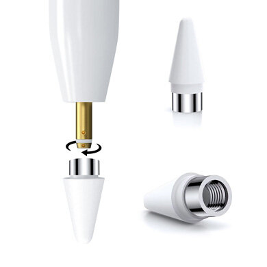 Pluma Stylus Brobotix Magnético Usb-C 2 Repuestos Blanco 6007167