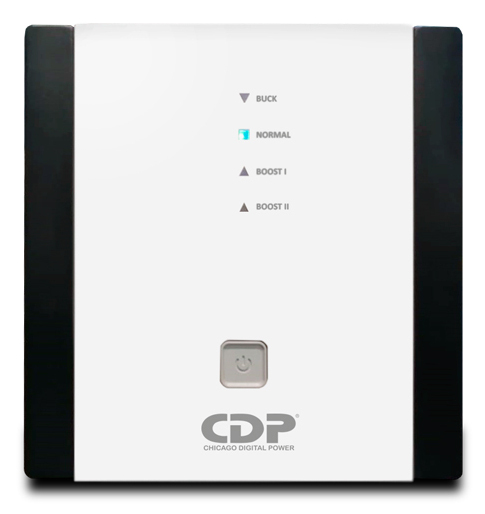 Regulador Cdp R-Avr5008 5000Va 2500W Regulador De Voltaje Automatico 9X Salidas