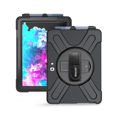 Funda De Uso Rudo Brobotix Con Correa Y Giro 360° Para Surface Go Negro 6005361