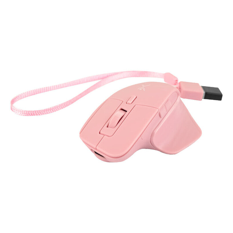 Mouse Perfect Choice Óptico 1600Dpi Pc-045281 4 Botones Bluetooth Rf Rosa Pc-045281